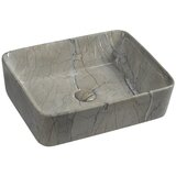 Sapho Sivi keramički umivaonik 47,5x37,5 cm Dalma – Cijene