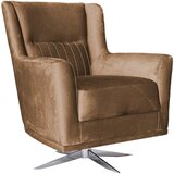 Livetastic fotelj, rjavosiva tekstil | Shoptok.si