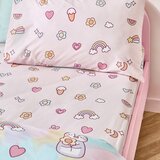 Catherine Lansfield Ružičasta dječja plahta s gumom za bračni krevet 135x190 cm Forever Together – | shoptok.hr