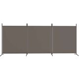 Sobna pregrada s 3 panela antracit 525 x 180 cm od tkanine | shoptok.hr