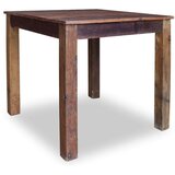  Jedilna miza iz masivnega predelanega lesa 82x80x76 cm | Shoptok.si
