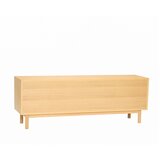 Hübsch Komoda v hrastovem dekorju v naravni barvi 140x50x37 cm Nobby – | Shoptok.si