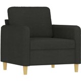  4-dijelni set sofa s jastucima crni od tkanine | shoptok.hr
