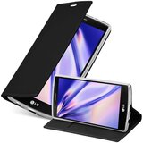Cadorabo Ohišje, združljivo z LG G4 / G4 PLUS v klasična črna - Zaščitni ovitek z magnetnim zapiranjem, stoječo funkcijo in režo za kartice, (20566400) | Shoptok.si