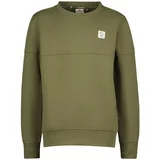 VINGINO Sweater majica tamno zelena / bijela