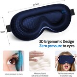 TOWNSSILK 3D spalna maska iz murvine svile - 2 kosa | Shoptok.si