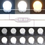 vidaXL Omarica z ogledalom in LED lučkami rjavi hrast 60x31,5x62 cm | Shoptok.si
