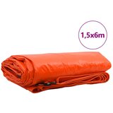 CERADA 650g / m² Narančasta 1,5 x 6 m Platno s PVC premazom | Eponuda.com