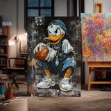  Slika LEBRON DUCK na platnu | Poslikana struktura | Shoptok.si