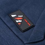  Dječja majica s kapuljačom modra prošarana i narančasta 92 | shoptok.hr