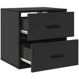 vidaXL Zidni noćni ormarići 2 kom crni 40x31x39,5 cm | shoptok.hr