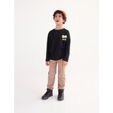 Reserved - Predimenzionirana majica dugih rukava SmileyWorld® - crno | shoptok.hr