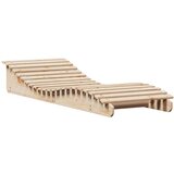 Maison Chic Ležalnik - Sončna ležalnik 205x70x31,5 cm trdna borovina, (22057597) | Shoptok.si