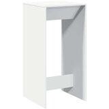 vidaXL Barski stol bijeli 51 x 50 x 103,5 cm od konstruiranog drva | shoptok.hr