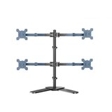 INF Prostostoječe stojalo za 4 zaslone, nastavljivo, 14-27 inch, jeklo, (5000273817) | Shoptok.si