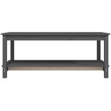  Stolić za kavu sivi 110 x 55 x 45 cm od masivne borovine | shoptok.hr