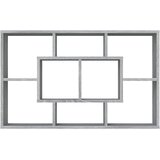  Zidna polica boja hrasta sonome 85x16x52,5 cm konstruirano drvo | shoptok.hr