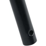 vidaXL Drška za vile Ø 3,5 x 127,5 cm crna čelična | shoptok.hr