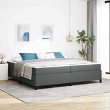  s opruga kutije Tamno siva 200 x 200 cm tkanina | shoptok.hr