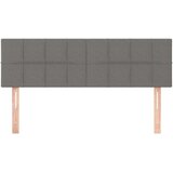  Uzglavlje tamnosivo 144x5x78/88 cm od tkanine | shoptok.hr