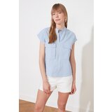 Trendyol Blouse - Blue - Oversize | shoptok.hr