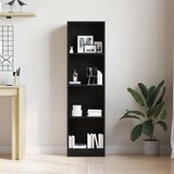  Biblioteka crni hrast 40x24x143 cm Inženirsko drvo | shoptok.hr