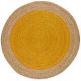 Universal Gorčično rumena/naravna okrogla preproga ø 90 cm Mahon – | Shoptok.si