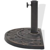  Stalak za Suncobran od Smole Poluokrugli Boja Bronce 9 kg | shoptok.hr