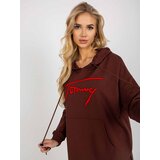VITON Sweatshirt-VI-BL-335.25X-dark brown | Shoptok.si