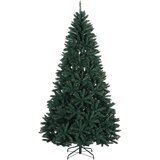  Umjetno božićno drvce s nogom 300 cm PVC Tamnozelena | shoptok.hr
