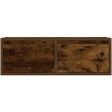 TV ormarić s LED svjetlima boja dimljenog hrasta 75x35,5x25 cm | Eponuda.com