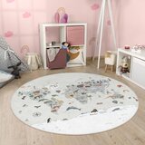 Mila Home Pralna otroška igralna preproga ø80 cm Big World – | Shoptok.si