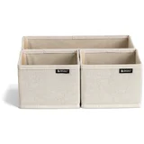 Tekstilni organizatorji za predal v kompletu 3 ks Soft Storage –