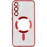 Magsafe ohišje za Samsung Galaxy S24 Chrome, Rdeča, (5000012021)