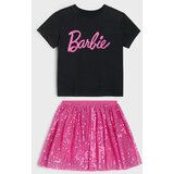 Sinsay Pamučni komplet: majica i suknja Barbie | shoptok.hr