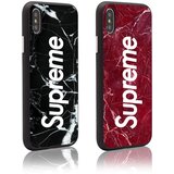  Maska za iPhone XS Max Supreme print crvena | ePonuda.com
