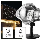 LED Projektor - padajuce pahulje belo MTG-DCPC03