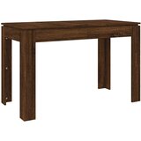  Blagovaonski stol boja smeđeg hrasta 120 x 60 x 76 cm drveni | shoptok.hr