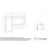 Miuform Bež sklopiva/s prostorom za odlaganje kutna garnitura (s lijevim kutom/u obliku slova L) Classy Sophie – | shoptok.hr