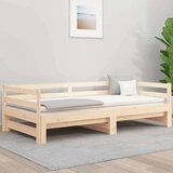  Izvlečna dnevna postelja 2x(90x190) cm trdna borovina, (20725325) | Shoptok.si