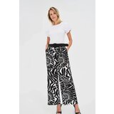 Marisse Viscose Trousers With A Belt, Black | shoptok.hr