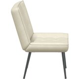 vidaXL Relaksacijski stol Cream 64x74x84 cm Velvet | Shoptok.si