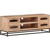 TV ormarić 110 x 30 x 40 cm od masivnog bagremovog drva | shoptok.hr