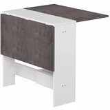 TemaHome Proširiv blagovaonski stol s pločom stola u betonskom dekoru 76x28 cm Papillon –