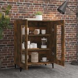 Komoda boja dimljenog hrasta 69 5x34x90 cm konstruirano drvo | shoptok.hr