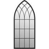 Maison Chic Ogledalo - Zrcalo - Kozmetično ogledalo črno 100x45 cm železno za notranjo uporabo, (21697850) | Shoptok.si