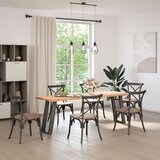  Noge za konzolno mizico v obliki črke U 2 kosa antracitne 38 x (72-73) cm jeklo, (22123979) | Shoptok.si