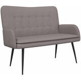 SOFA za dvije osobe Sivo-smeđa 115 x 61 x 87 cm tkanina | shoptok.hr