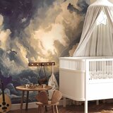  Foto tapeta - Epic Light Play: The Sun Battling for Dominance Over the Clouds 250x175 | shoptok.hr