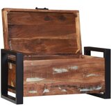 vidaXL Shrambne škatle Večbarvna Trden recikliran les 60 x 30 x 30 cm Cene